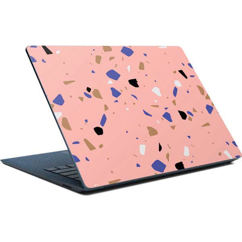 Pink Terrazzo Surface Laptop Skin