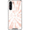 Pink Tie Dye Galaxy S24 FE Clear Case