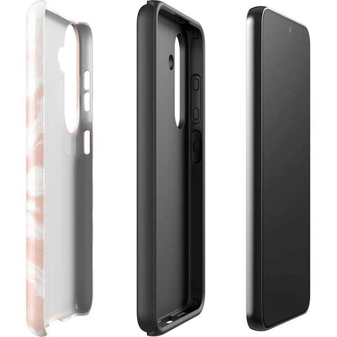 Pink Tie Dye Galaxy S25 Impact Case