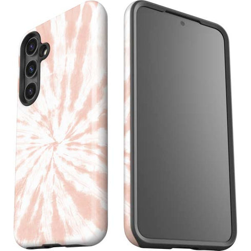 Pink Tie Dye Galaxy S25 Impact Case