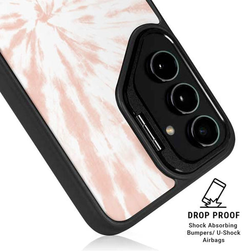 Pink Tie Dye Galaxy S25 Kickstand Case