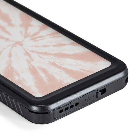 Pink Tie Dye Galaxy S24 Plus Waterproof Case