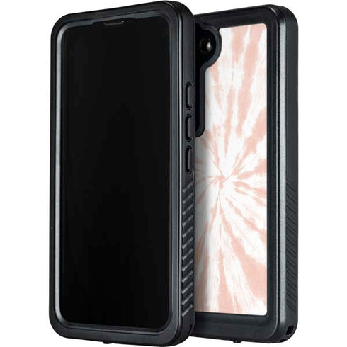 Pink Tie Dye Galaxy S24 Waterproof Case