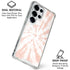 Pink Tie Dye Galaxy S25 Ultra Clear Case