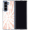 Pink Tie Dye Galaxy Z Fold5 5G Clear Case
