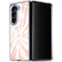 Pink Tie Dye Galaxy Z Fold5 5G Clear Case