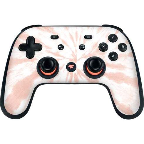 Pink Tie Dye Google Stadia Controller Skin