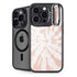 Pink Tie Dye iPhone 14 Pro Max Kickstand Case