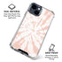 Pink Tie Dye iPhone 15 Clear Case