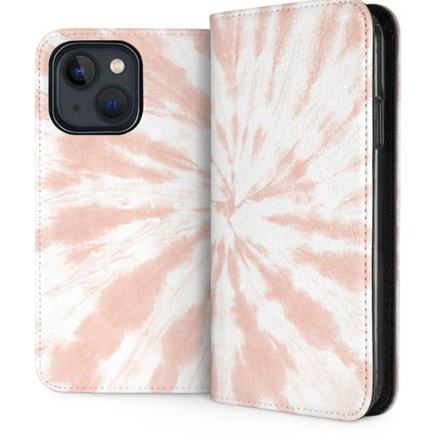 Pink Tie Dye iPhone 15 Folio Case