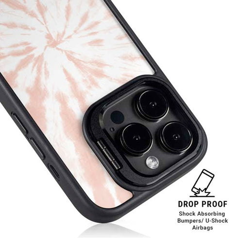 Pink Tie Dye iPhone 15 Pro Max Kickstand Case