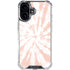 Pink Tie Dye iPhone 16 Plus Clear Case