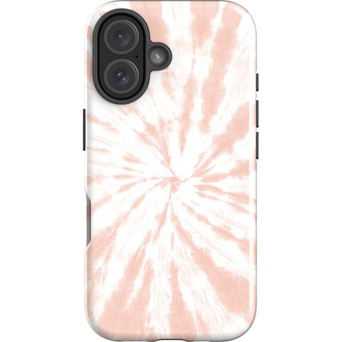 Pink Tie Dye iPhone 16 Plus Impact Case