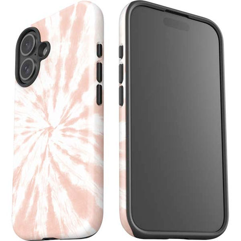 Pink Tie Dye iPhone 16 Plus Impact Case