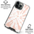 Pink Tie Dye iPhone 16 Pro Max Clear Case