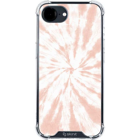 Pink Tie Dye iPhone 16e Clear Case
