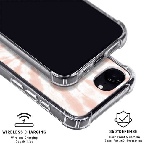 Pink Tie Dye iPhone 16e MagSafe Case