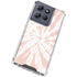 Pink Tie Dye Moto G 5G (2025) Clear Case