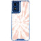 Pink Tie Dye Moto G 5G (2024) Clear Case