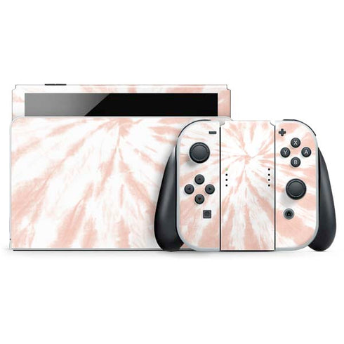 Pink Tie Dye Nintendo Skins