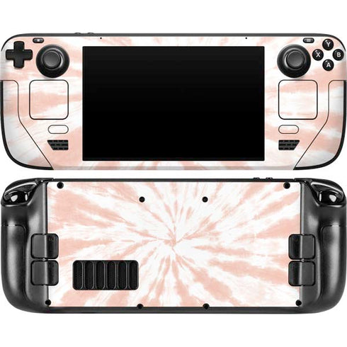 Pink Tie Dye Steam Deck Handheld Gaming Computer OLED Skin
