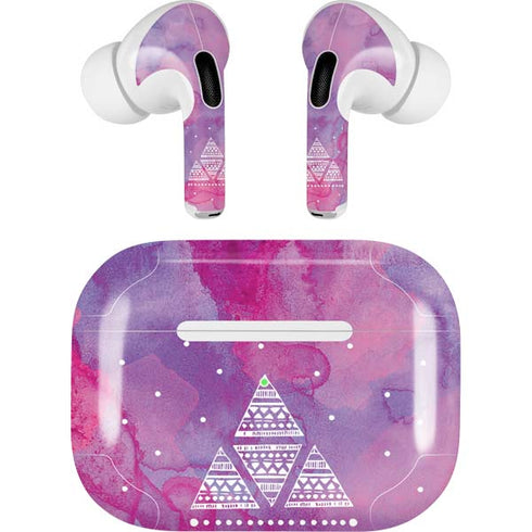 Pink Tribal Euphoria AirPods Skins