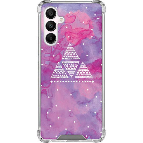 Pink Tribal Euphoria Galaxy A16 5G Clear Case