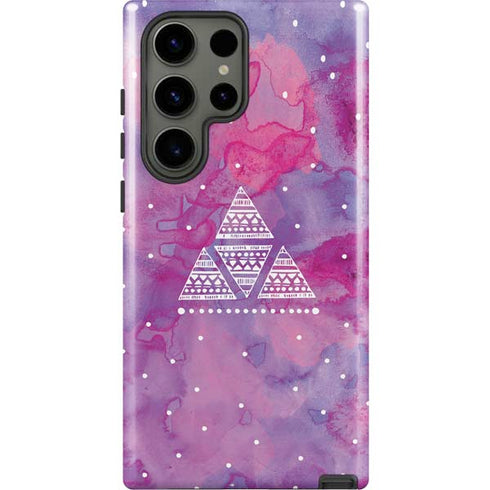 Pink Tribal Euphoria Galaxy S23 Ultra Pro Case