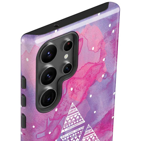 Pink Tribal Euphoria Galaxy S23 Ultra Pro Case