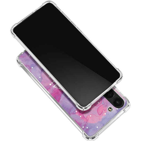 Pink Tribal Euphoria Galaxy S24 FE Clear Case