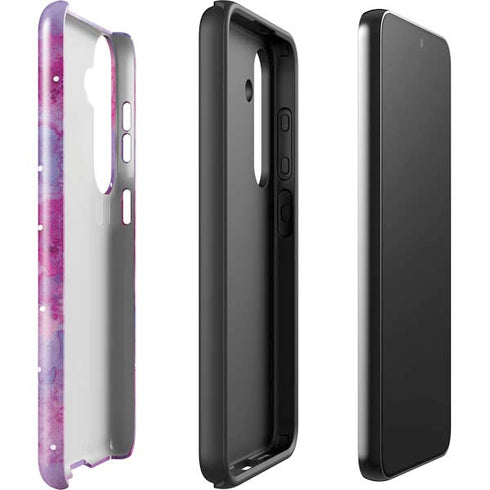 Pink Tribal Euphoria Galaxy S25 Impact Case