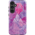 Pink Tribal Euphoria Galaxy S25 Plus Impact Case
