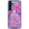 Pink Tribal Euphoria Galaxy S25 Clear Case