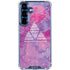 Pink Tribal Euphoria Galaxy S25 Clear Case