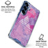 Pink Tribal Euphoria Galaxy S25 Clear Case