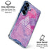 Pink Tribal Euphoria Galaxy S25 Plus Clear Case