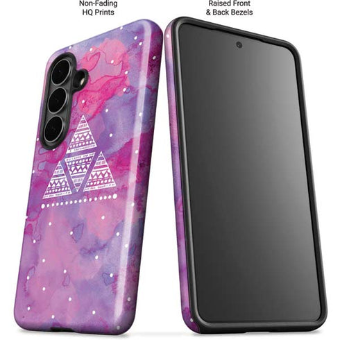 Pink Tribal Euphoria Galaxy S26 Impact Case