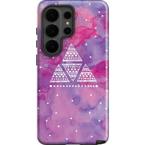 Pink Tribal Euphoria Galaxy S26 Ultra Impact Case