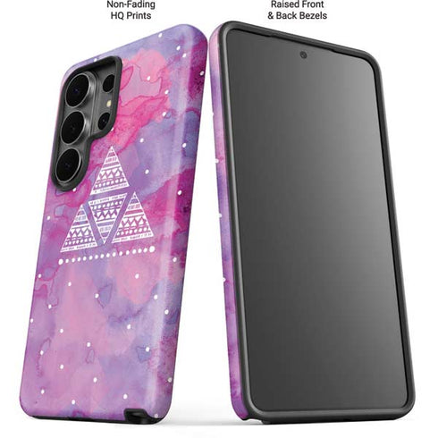 Pink Tribal Euphoria Galaxy S26 Ultra Impact Case