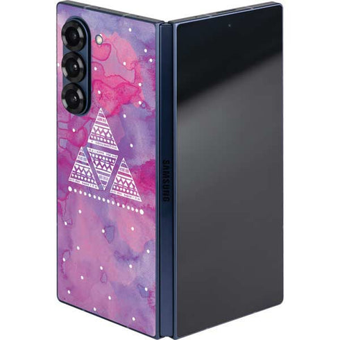 Pink Tribal Euphoria Galaxy Z Fold6 Skin