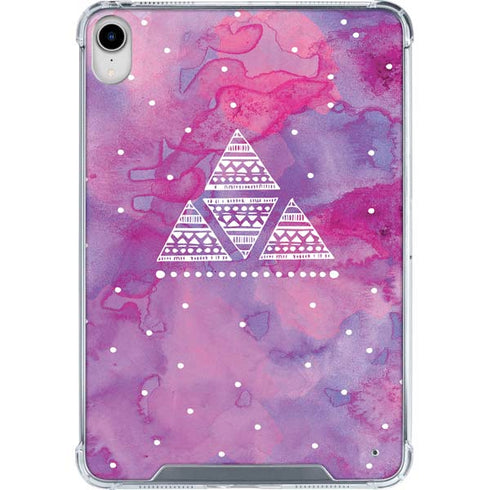 Pink Tribal Euphoria iPad 11th Gen (2025) Clear Case