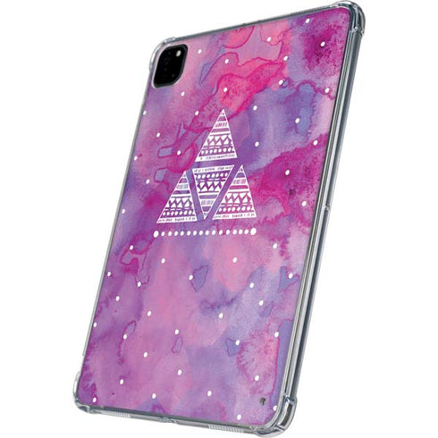Pink Tribal Euphoria iPad Pro 11in (2024) Clear Case