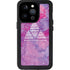 Pink Tribal Euphoria iPhone 15 Pro Waterproof Case