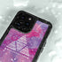 Pink Tribal Euphoria iPhone 15 Pro Waterproof Case