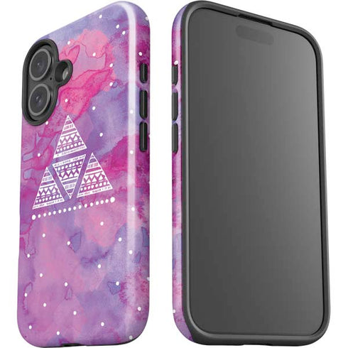 Pink Tribal Euphoria iPhone 16 Impact Case