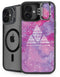 Pink Tribal Euphoria iPhone 16 Kickstand Case