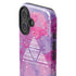 Pink Tribal Euphoria iPhone 16 Plus Impact Case