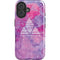 Pink Tribal Euphoria iPhone 16 Plus Magsafe Impact Case
