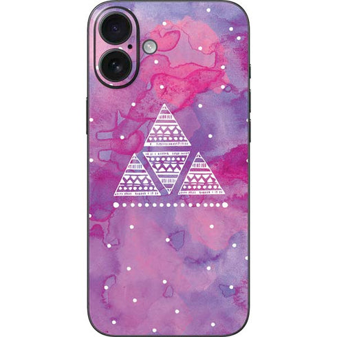 Pink Tribal Euphoria iPhone 16 Plus Skin