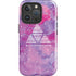 Pink Tribal Euphoria iPhone 16 Pro Max Impact Case